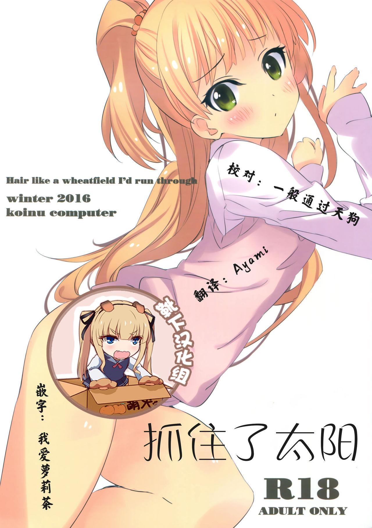 サンクリ2016 Winter koinu computer 基4 太阳をつかんでしまった アイドルマスター シンデレラガールズ 中国翻訳