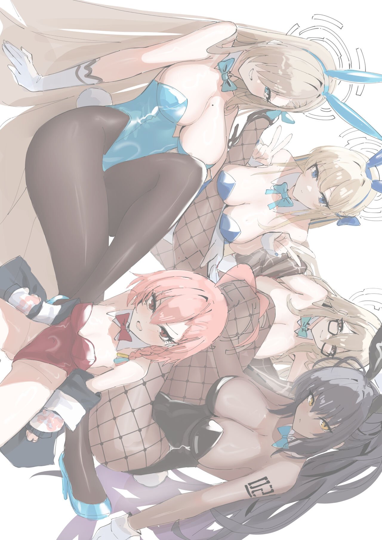 カツタイツ カクマユ Cleaning  Cleaning マニア ブルーアーカイブ 中国翻訳 DL版