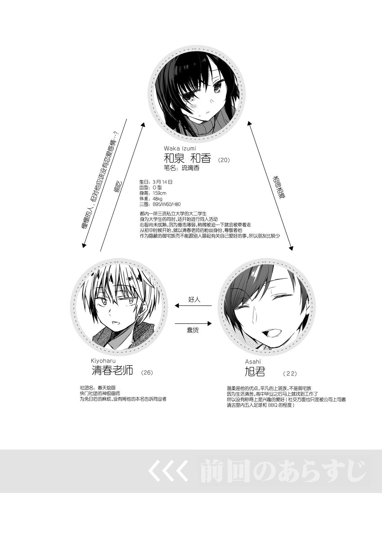 ひらひら ひらり エロ同人作家の仆の彼女は浮気なんてしない。2 中国翻訳 DL版