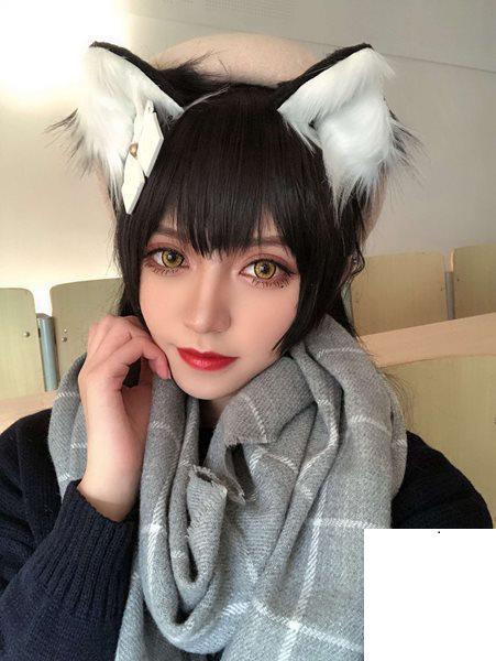 D最新Kettoe 純白畢業季阿熏-黑絲OLkettoe-心動之時 (40P)