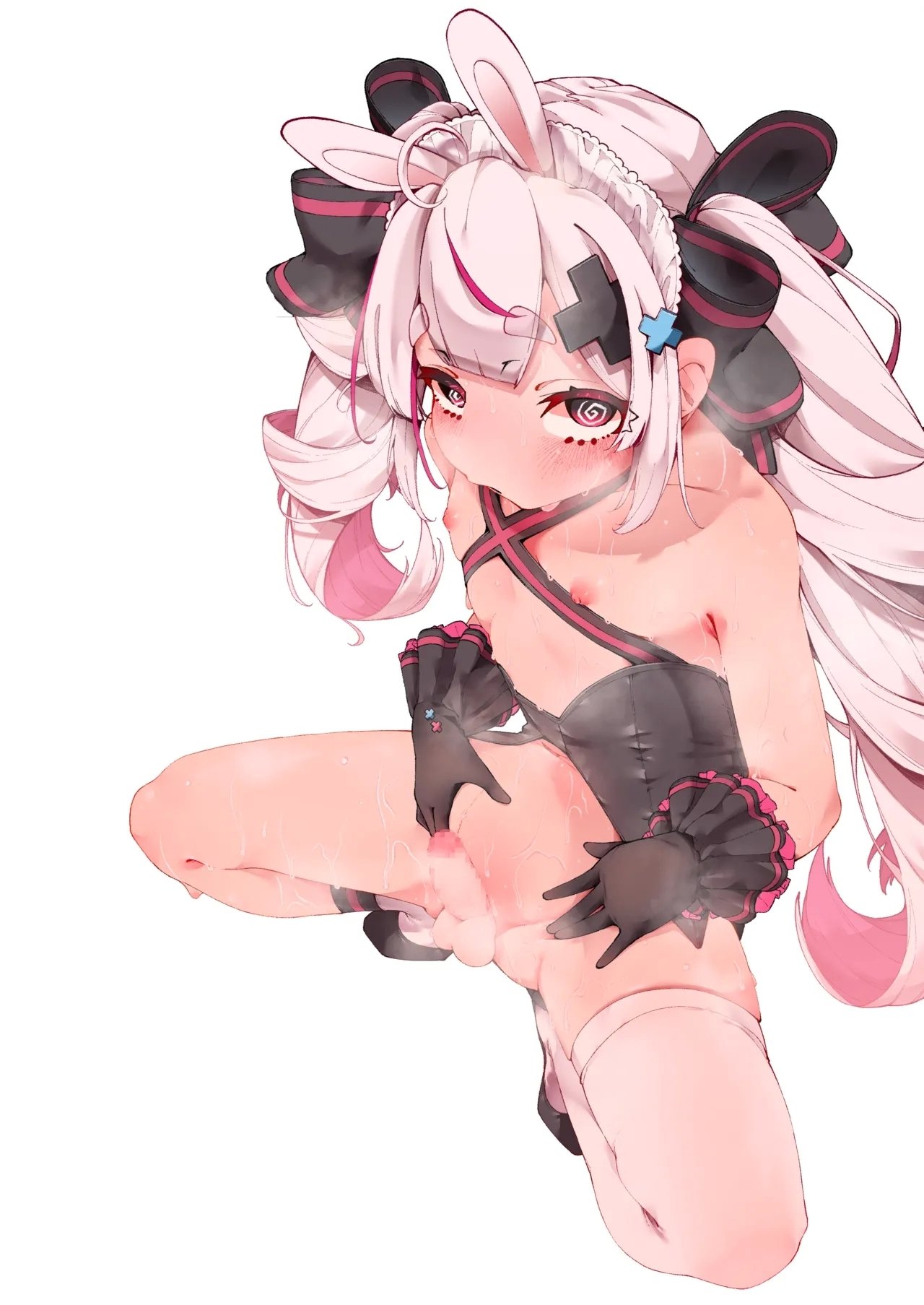 でぃすこみゅにけーしょん 万年発情ウサギおじさん、催●にかかってしまう。 兎鞠まり 中国翻訳