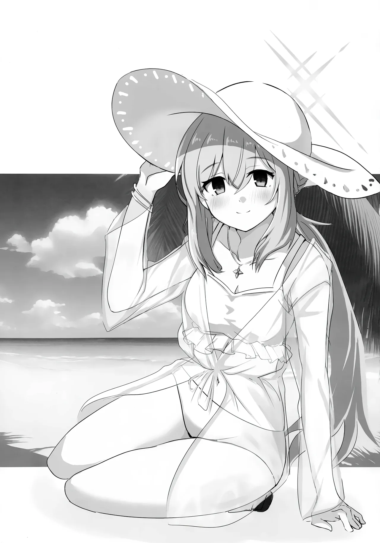 C104 CROSSTAR GX 海辺の姫君 Blue Archive 中国翻訳