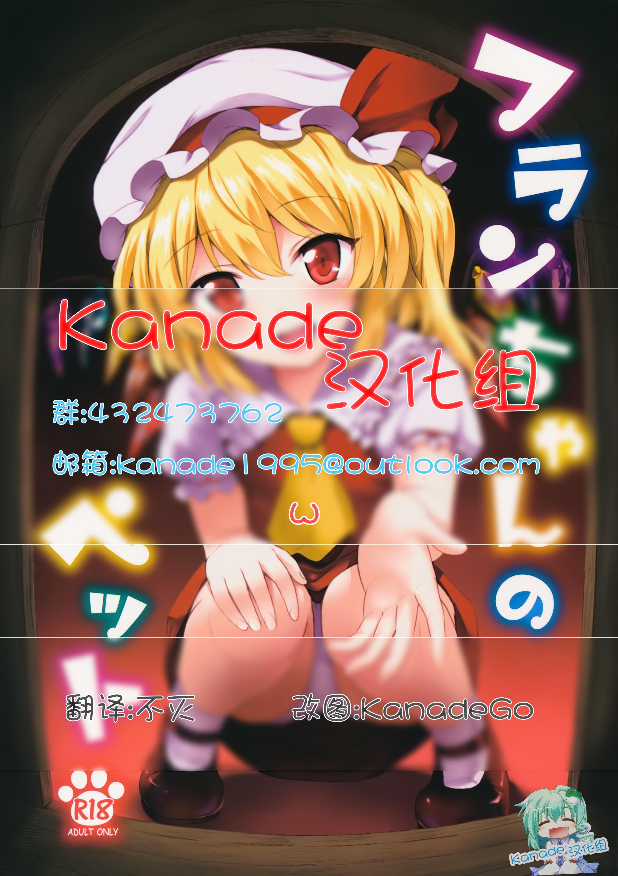 例大祭13 54BURGER まるごし フランちゃんのペット 东方Project 中国翻訳