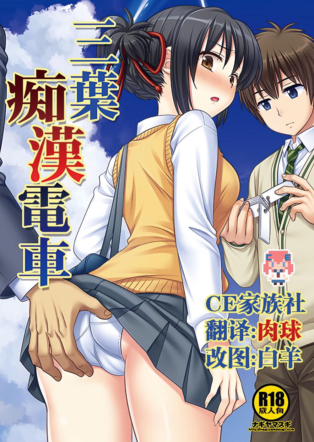 サンクリ2017 Winter ナギヤマスギ 那岐山 三叶痴汉电车 君の名は。 中国翻訳