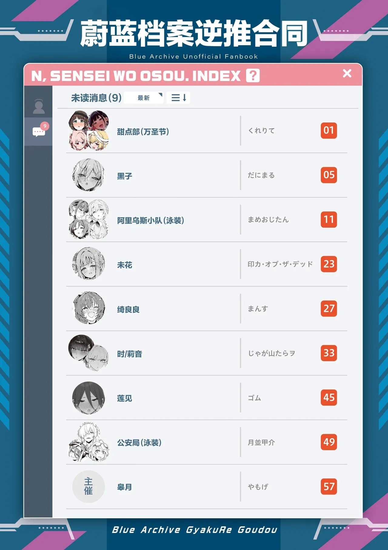 角砂糖 よろず ブルアカ逆レ合同「ん、先生を袭う。」 ブルーアーカイブ 中国翻訳 DL版